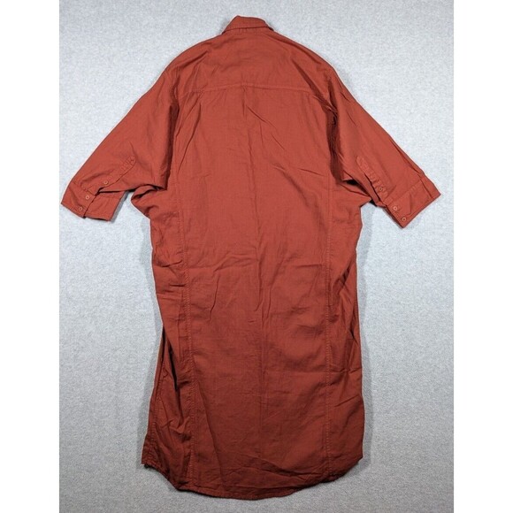 A Shirt Thing Women Dress Small Petite Shirtdress Oversize Loose Button Up Italy - Picture 7 of 13